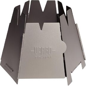 Vargo Titanium Hexagon Wood Stove | Collapsible Portable Wood Burning Stove | Ultra Lightweight Compact Wood Stove for Backpackers & Outdoor Explorers T-415