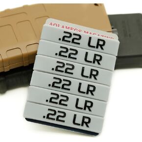 Aolamegs .22 LR Magazine Marking Bands 6 Pack