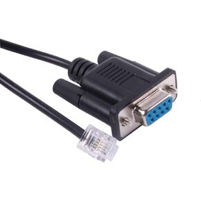 DB9 to RJ11 RJ12 Cable for Skywatcher EQ6 EQ5 HEQ5 EQMOD ASCOM PC to Connect The Synscan HC Upgrade (6ft/180cm, DB9 to RJ11/6p4c)