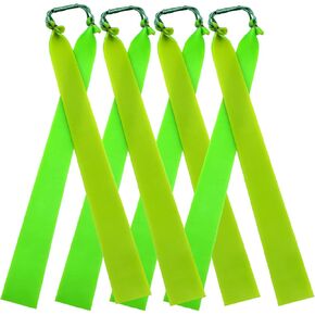 10 Pack Fishing Slingshot Flat Bands 1 mm Thicken Hunting Slingshot Bands Replacement Professional Slingshot Accessories for Fishing Ammo