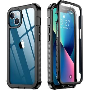 Red2Fire for iPhone 13 Case, [360 Full Body] [Heavy Duty Protection] with Built-in Screen Protector Tough Rugged 12 FT Dropproof Shockproof Dust-proof Bumper Case for iPhone 13 Phone Case 6.1 inch