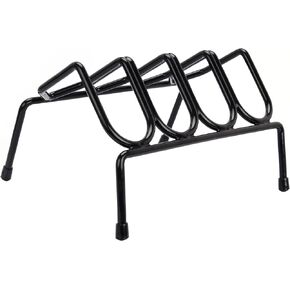 Pistol Rack for Gun Safe, Gun Rack for 4 Handgun Pistol Holder for Gun Cabinet Storage & Organized Universal for Most Compact Pistols & Revolvers, Solid Vinyl Coating Non-Scratch