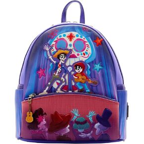 Loungefly Pixar Moments Miguel and Hector Performance Mini Backpack