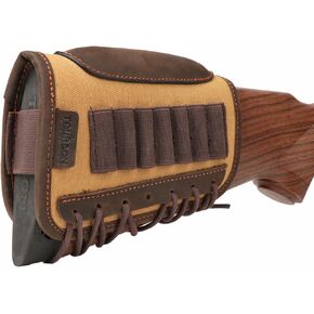 TOURBON Hunting Rifle Cheek Riser Adjustable Buttstock Ammo Holder for 357/38 45-70 30-30 30-06 .308 243 .270 .223 .222 .303 6.5 Creedmoor