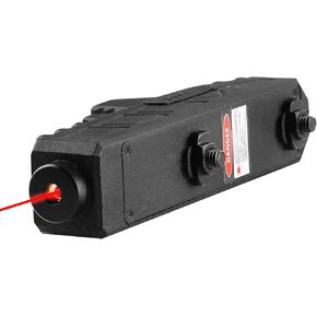 Green Laser (Class IIIA Laser Output is <5mW), 2 Mile Range with Strobe Function Type-C Rechargeable Compatible with M-Lok Rail