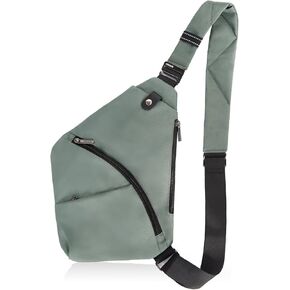 Travel Sling Bag with RFID Pocket, Anti Theft Crossbody Bag for Women Men Casual Chest Outdoor Shoulder Hiking Bag