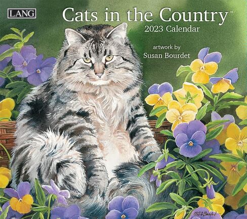 تقويم حائط LANG Cats in The Country 2025 (25991001899) in Kuwait