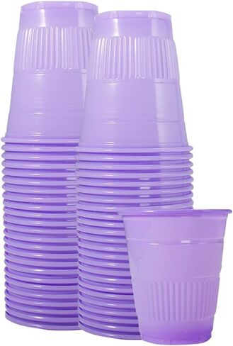 1000 Pack 5 oz Plastic Disposable Recyclable Cups, Dental Cups, Party Cups, Mouth Rinse Cup, Bathroom Cups, Party Tumblers, Jello Shot Cups, Offices, School, Hospitals, Home and more (Sky Blue, 1000) in Kuwait