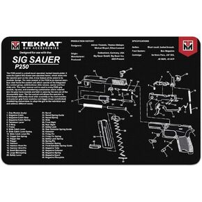 TekMat Sig Sauer P250 Gun Cleaning Mat