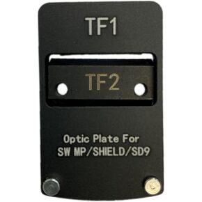 ADE Optic Mounting Plate for Smith & Wesson Shield Pistol - Compatible with Trijicon RMR/SRO, ADE Stingray, Holosun HS407C Red Dot Sight