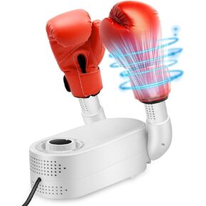 Boxing Gloves Dryer, Foldable Dryer with Intelligent Timer Kids and Adults Punching Gloves Dryer Effectively Eliminates Odors