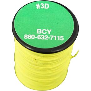 BCY 3D End Serving Bow String, Neon Yellow, 120 yd