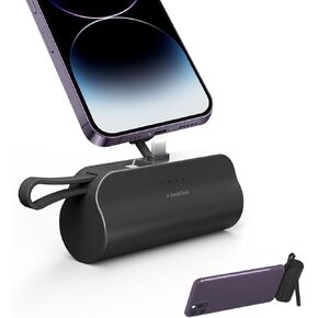 Portable Charger Small Power Bank：5000mAh Mini Compact Portable Phone Charger for Travel - Compatible with iPhone 14 13 Samsung