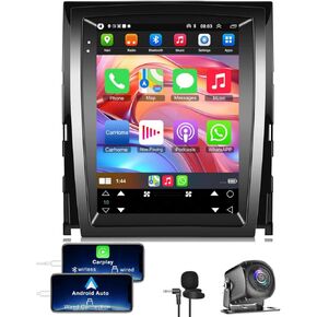 ستيريو سيارة 4G + 64G لكاديلاك إسكاليد 2007-2014، 9.7 بوصة وحدة رئيسية تدعم CarPlay اللاسلكي + Android Auto، ملاحة GPS، Bluetooth5.2، كاميرا خلفية 1080P، شاشة تعمل باللمس، راديو FM، SWC+MIC in Kuwait