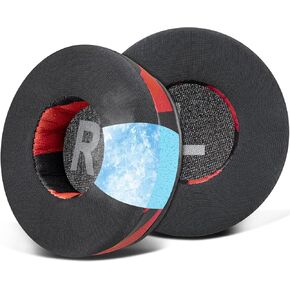 SOULWIT Earpads Replacement for Logitech H390 H600 H609 H760 Wireless Headphones, Ear Pads Cushions with Noise Isolation Foam, Added Thickness - H390 PL Black