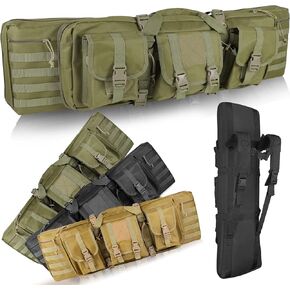 Konelia 37" 47" Soft Rifle Case Bag American Classic Double Waterproof Long Pistol Gun Storage Bag