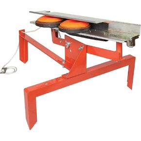 Allen Company Clay Thrower - Claymaster Sporting Clay Target Thrower - Clay Pigeon Thrower - Skeet and Trap Thrower - Xcelerator: Foot Pedal or Pull Cord Options