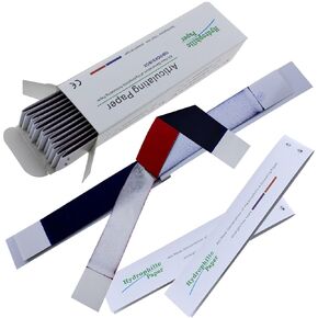 240PCs Dental Grade Articulating Papers by JEVOLVE | Thin Blue Micron Bite Articulating Paper & Film Doubled Side for Occlusal and Interproximal Adjustments