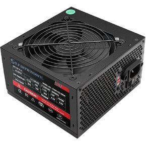 800W Power Supply 80 Plus Gold PSU Standard ATX Computer Power Supplies Non Modular Build-in 120MM Ultra-Quiet FDB Fan with 115/230V Switch for Desktop Gaming PC Server