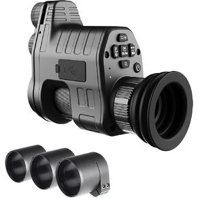 oneleaf.ai Commander NV100 HD Night Vision Goggle, Clip on Night Vision Monocular for Hunting/Observations- 16MM