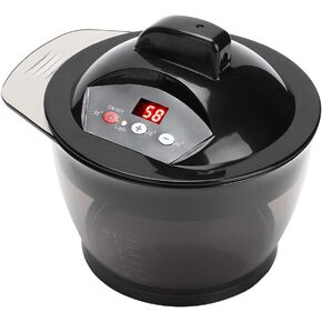 Electric Mixer, Electric Blender, with Scales Mixing Bowl, US Plug Automatic Dye Cream Blender for Hair Salon Home