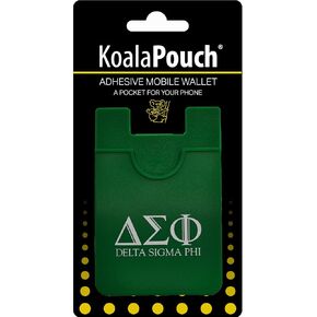 Delta Sigma Phi - Koala Pouch - Adhesive Cell Phone Wallet