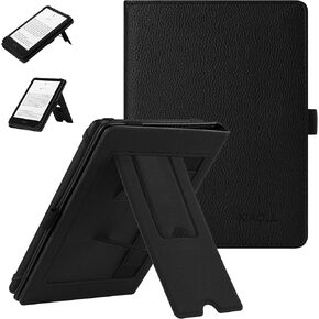 Universal Case for 6",6.8" eReaders,Folio Cover with Handstrap and 2 Foldable Stand Compatible with Kindle Paperwhite/Kobo/Tolino/Pocketook/Sony 6-6.8inch ebook Reader,Purple