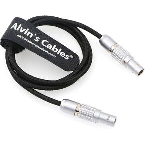 Alvin's Cables Flexible 2 Pin Male to 2pin Cable Power Teradek Bond via ARRI Alexa Camera