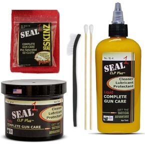 Universal Cleaning Kit - Gun Cleaner Lubricant Protectant Firearm Bore Cleaner Gun Accessories Gun Cleaning Bore Paste & Liquid Gun Lube for Guns Rust Preventative Dissolve Carbon - 4oz