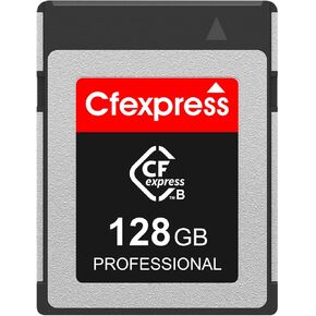 128GB CFexpress Type B Memory Card - CFexpress Type B for Cameras - 128 GB - CFexpress Card - for 4K RAW - for Photo and Video Recording Compatible with Nikon Z6/Z7