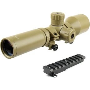 TACFUN 3-9x42 Long Eye Relief Scope w/Rings + Mount for Mosin Nagant M44 M91/30 M38 1891/30