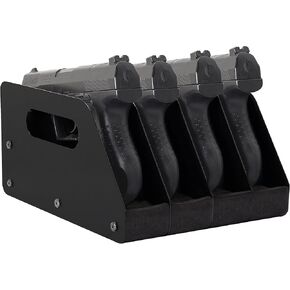 Gun Rack for Pistol, Pistol Rack Handgun Rack Gun Cabinet Storage, Pistol Organizer Accessories, Gun Holders Fit Most Pistols, Stong Steel Construction, High-Density Foam Padding
