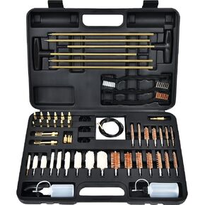 Gun Cleaning Kit Universal Supplies for Hunting Rilfe Handgun Shot Gun Cleaning Kit for All Guns with Case