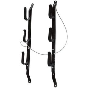 Allen Company Shotgun, Rifle, and Bow Truck Rear Window Gun Rack - Firearm Mount for Car or Wall - Adjustable Design - Black