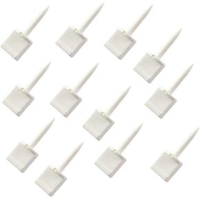 DTTRA 12PCS 5.5cm Outdoor Nylon Target Nail Plastic Archery Paper Target Face Pins Bow and Arrow Archery Supplies