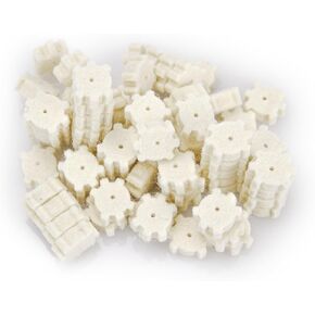 200 Pack Wool Star Chamber Cleaning Felt Pads for Gun Rifle Pistol, Cleaning Pellets, Gun Cleaning Kit Universal