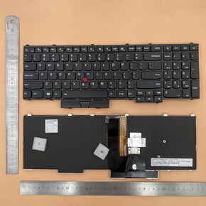 Laptop Replacement US Layout with Pointer and Backlight Keyboard for Lenovo Thinkpad P50 P51 P70 00PA288 SN20K85114/00PA370 0BL0014