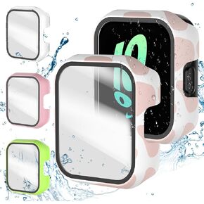 Suoman 4-Pack for SyncUp Kids Screen Protector Case، 2.5D 9H صلابة الزجاج المقسى مجموعة واقي الشاشة لساعة الأطفال Syncup - أسود + أزرق + شفاف + أخضر فلورسنت in Kuwait