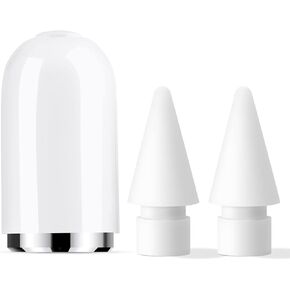 Magnetic Replacement Cap and Tips Replacement Compatible with Apple Pencil 1st (3 Pack)