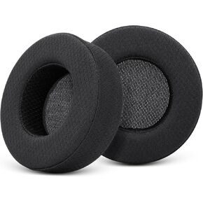 GEVO Ear Pads Cushion Replacement for Corsair Virtuoso RGB Wireless SE XT Gaming Headset,Corsair Virtuoso Earpads with Mesh Fabric,High-Density Softer Memory Foam,Black