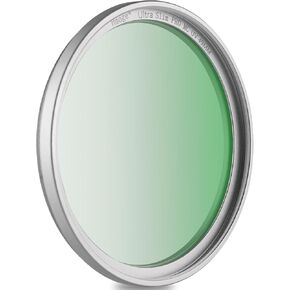 Haoge 49mm MC UV Lens Protection Filter for Sony FE 50mm 40mm 2.5G Fuji X100VI x100f X100V X100S X100T Camera Lens Optical Glass Ultra Slim 18 Multi-Layer Coatings Silver