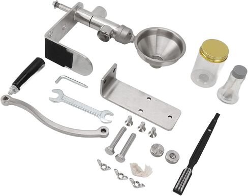 Manual Cold Oil Press Machine Stainless Steel, Nut and Seed Oil Press, 11.4x8.3in Small Household Oil Extractor Peanut Oil Machine in Saudi Arabia