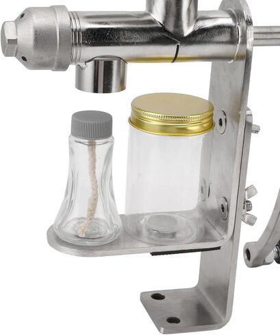 Manual Cold Oil Press Machine Stainless Steel, Nut and Seed Oil Press, 11.4x8.3in Small Household Oil Extractor Peanut Oil Machine in Saudi Arabia