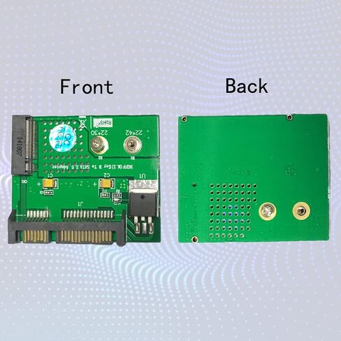 WLGQ NGFF M.2 Key B SSD إلى SATA 2.5 7+15PIN بطاقة الناهض محول محرك الحالة الصلبة PCBA in Kuwait