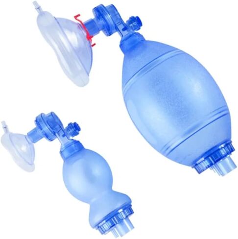 Adult/Child CPR Manual Resuscitation Training Kit - Includes 1 Adult/Child CPR Training Mask, 1 Adult/Child Bag Valve Squeeze Bag, 1 Reservoir Bag and 1 Oxygen Line in Saudi Arabia