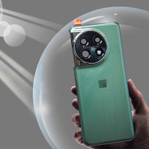 لاستبدال الزجاج الخلفي one Plus 11، غطاء الباب الخلفي للوحة الخلفية البديلة لـ oneplus 11 5G PHB110 CPH2449 CPH2447 6.7 بوصة. [غير مناسب لإصدار one Plus 11R] (أخضر اليشم) in Kuwait