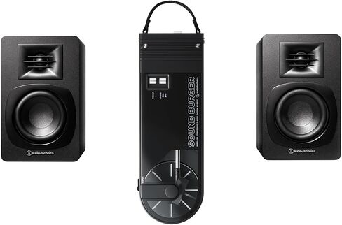 مجموعة مكبرات الصوت الدوارة من اوديو تيكنيكا ATSB727BKPK، باللون الأسود in Kuwait