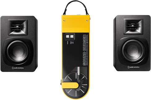 Audio-Technica ATSB727BKPK Turntable Speaker Pack, Black in Saudi Arabia