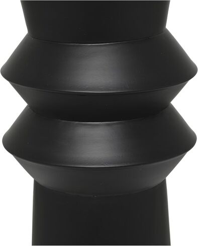 The Novogratz Metal Tall Art Deco Fluted Floor Vase, 8" x 8" x 32", Cream in Kuwait