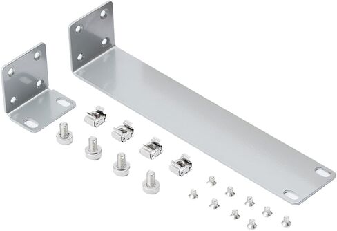 MokerLink 1U Rack Mount Kit Compatible for Ubiquiti Switches, Rackmount Ears for EdgeSwitch ES-8-150W Switch 8 Port and for US-8-150W UniFi Switch 8 Port in Saudi Arabia